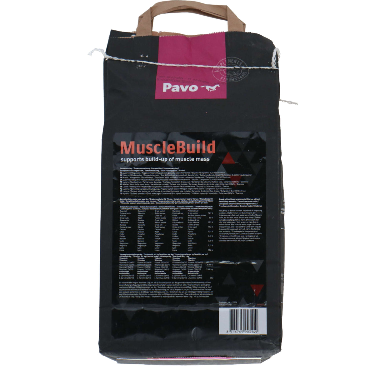 Pavo Costruzione muscolare Refill