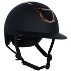 Harry's Horse Casco da equitazione Mont Blanc Sparkle Nero/Oro rosa