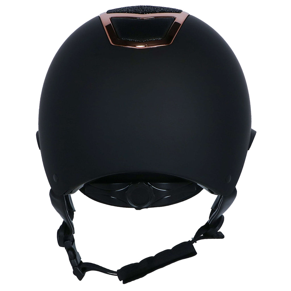 Harry's Horse Casco da equitazione Mont Blanc Sparkle Nero/Oro rosa