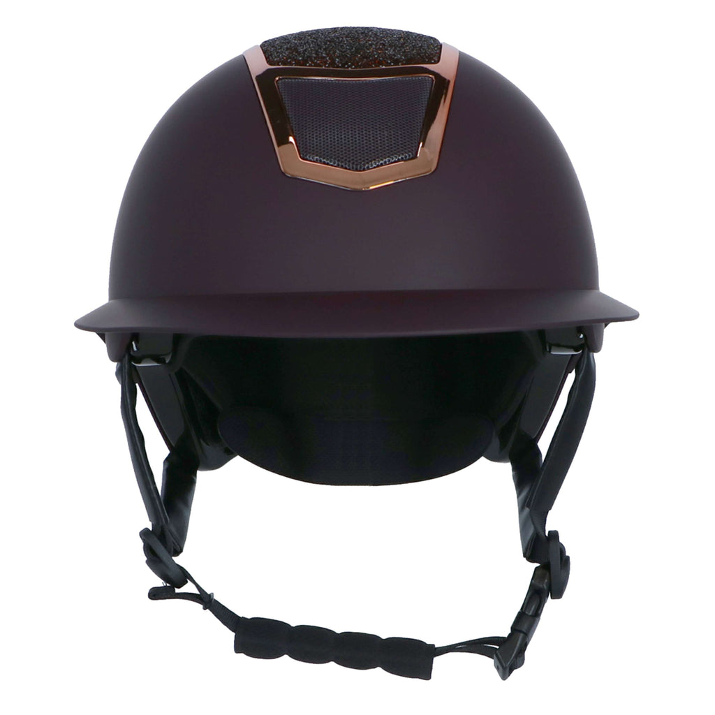 Harry's Horse Casco da equitazione Mont Blanc Sparkle Bordeaux/Rosegold