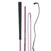 Harry's Horse Frusta da Addestramento Nero/Rosa