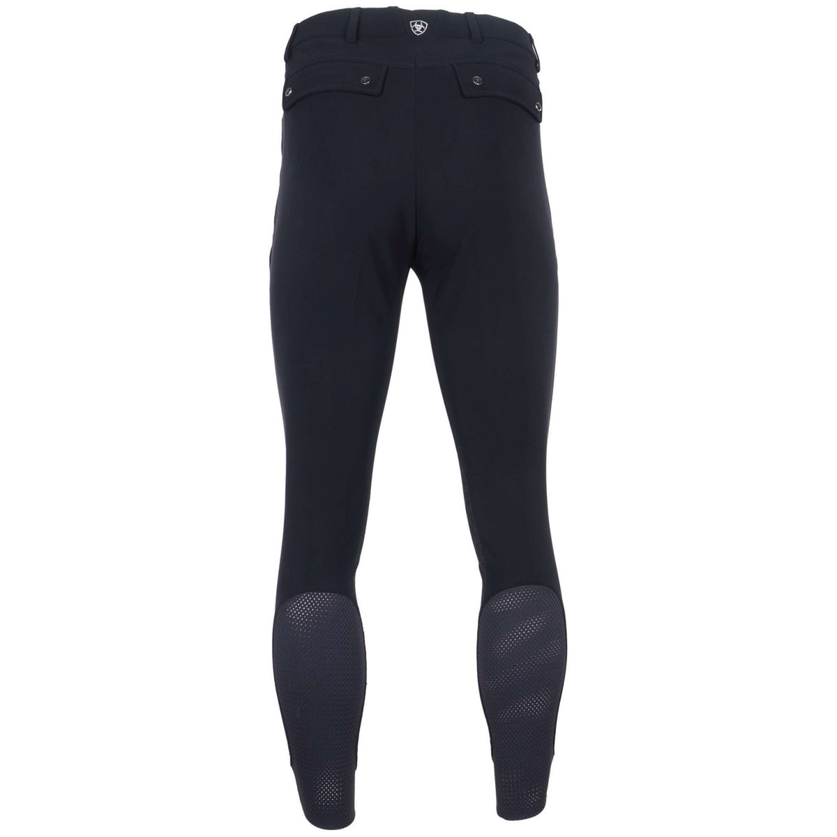 Ariat Pantaloni da Equitazione Tri Factor Grip Knee Patch Nero