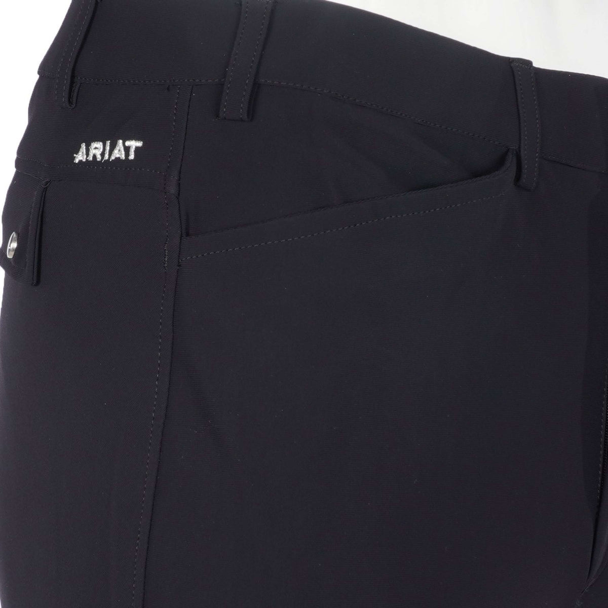Ariat Pantaloni da Equitazione Tri Factor Grip Knee Patch Nero