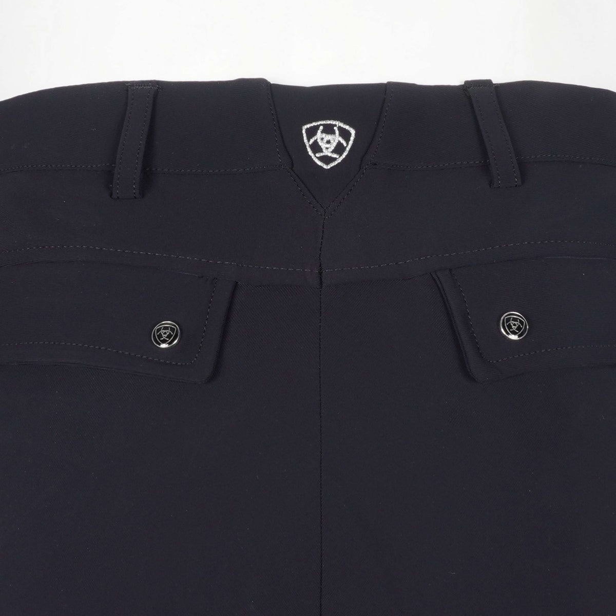 Ariat Pantaloni da Equitazione Tri Factor Grip Knee Patch Nero