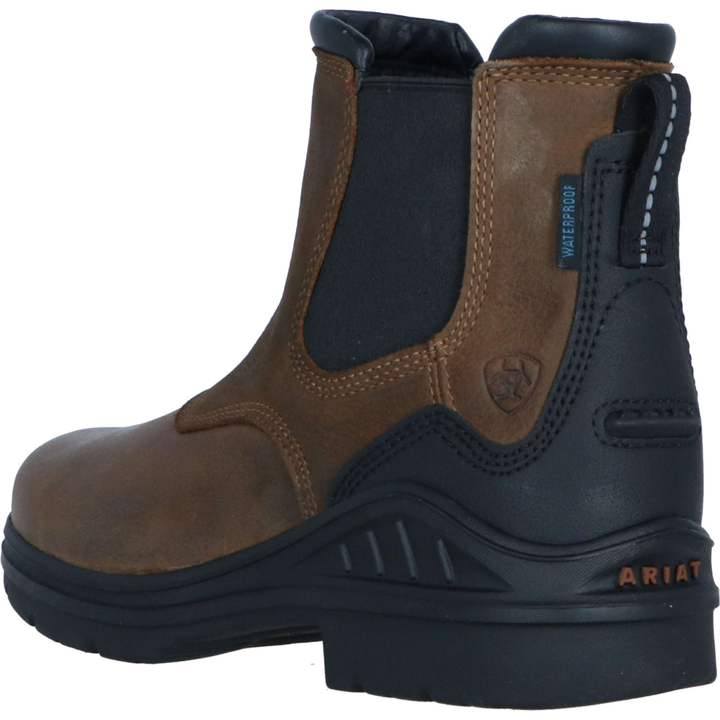 Ariat Stivale Barnyard Twin Gore II Waterproof Boot Donne Antique Brown