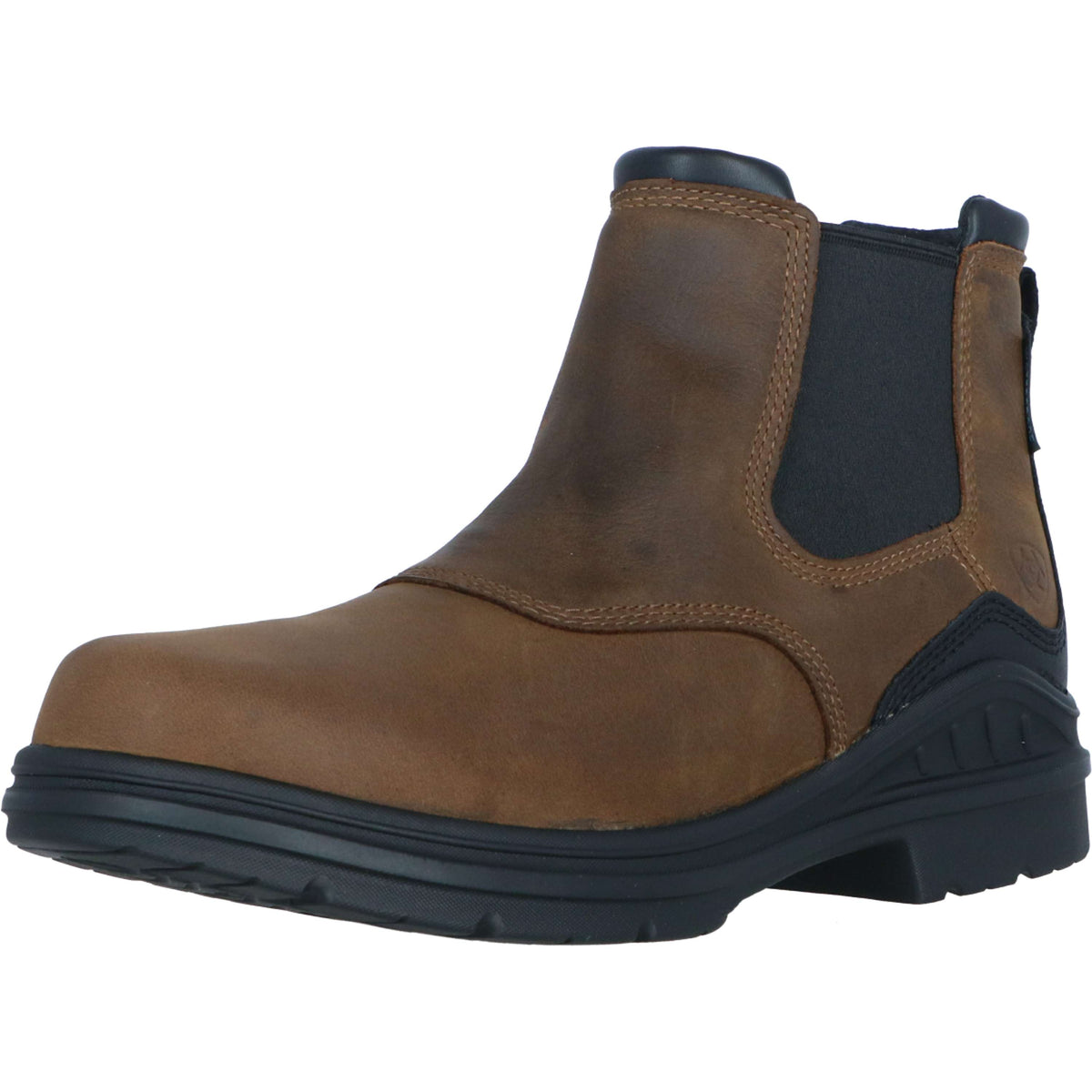 Ariat Stivale Barnyard Twin Gore II Waterproof Boot Uomini Antique Brown