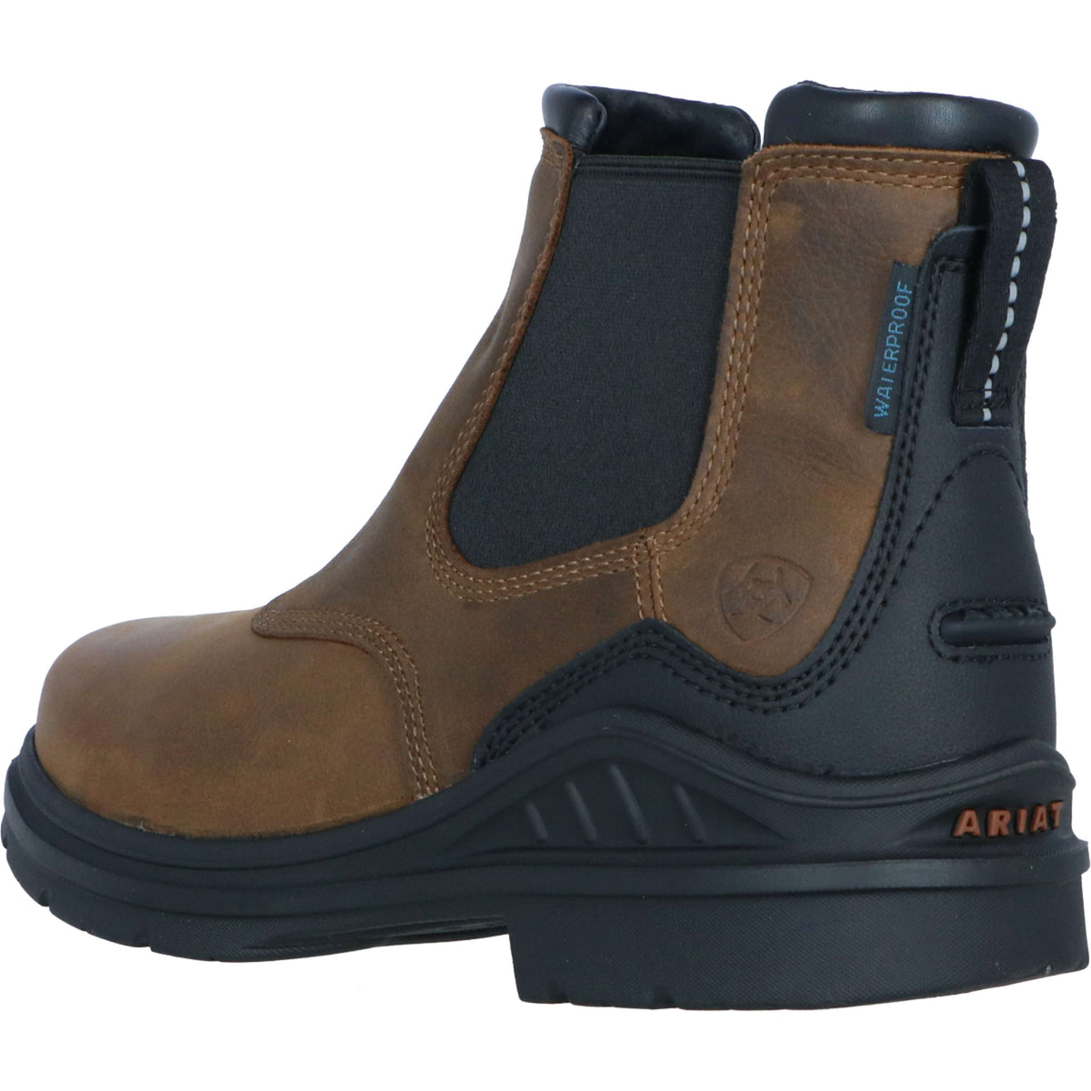 Ariat Stivale Barnyard Twin Gore II Waterproof Boot Uomini Antique Brown