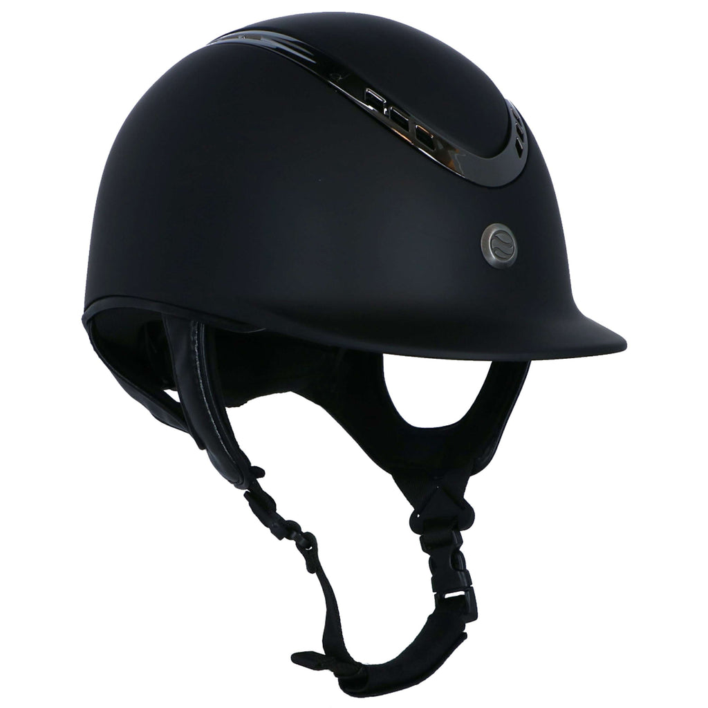 Back on Track Casco da equitazione EQ3 Pardus Smooth Top Mips Nero