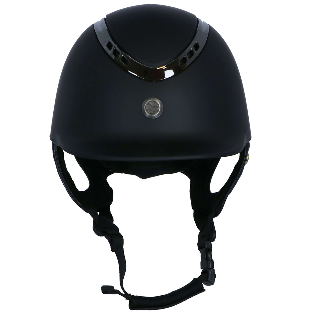 Back on Track Casco da equitazione EQ3 Pardus Smooth Top Mips Nero