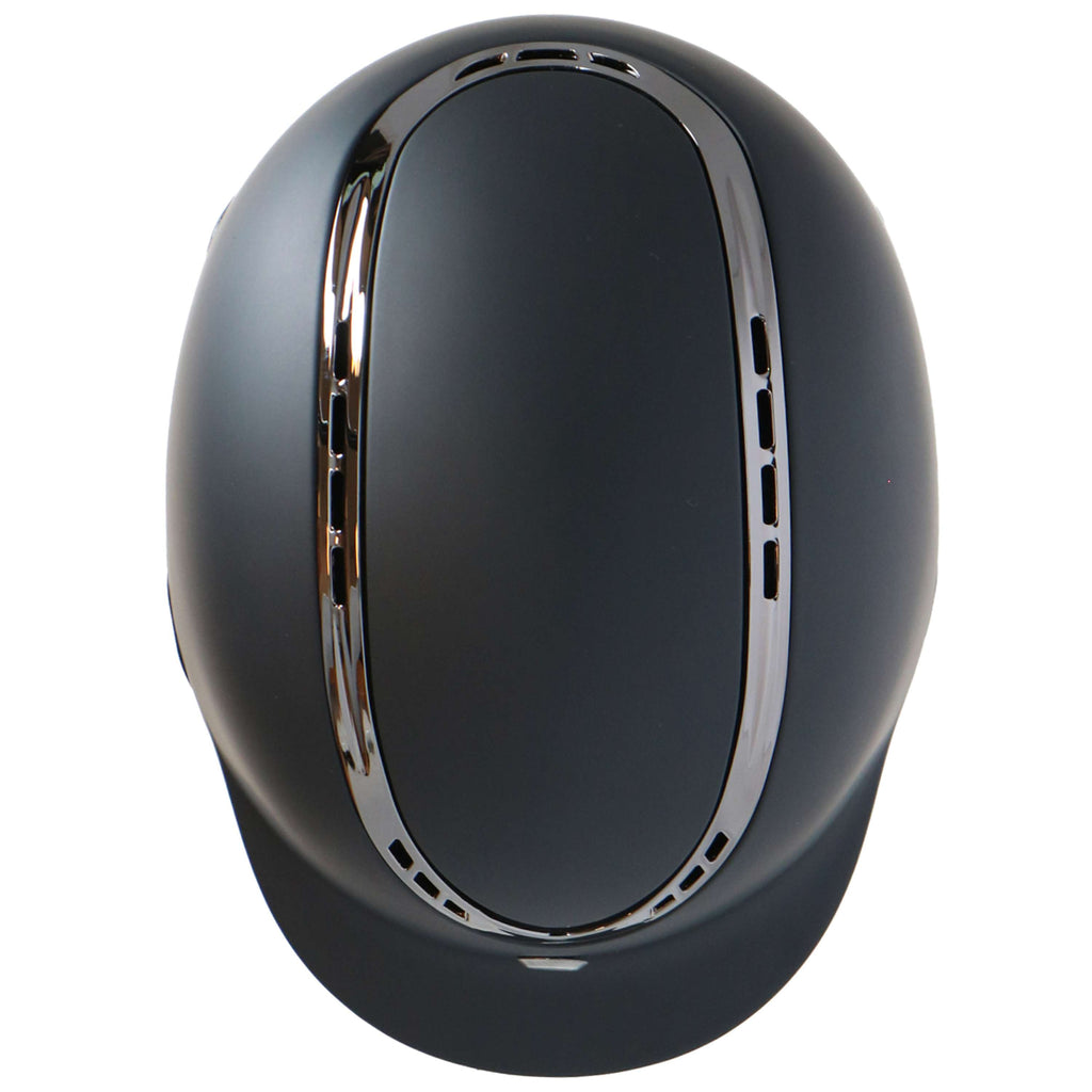 Back on Track Casco da equitazione EQ3 Pardus Smooth Top Mips Nero
