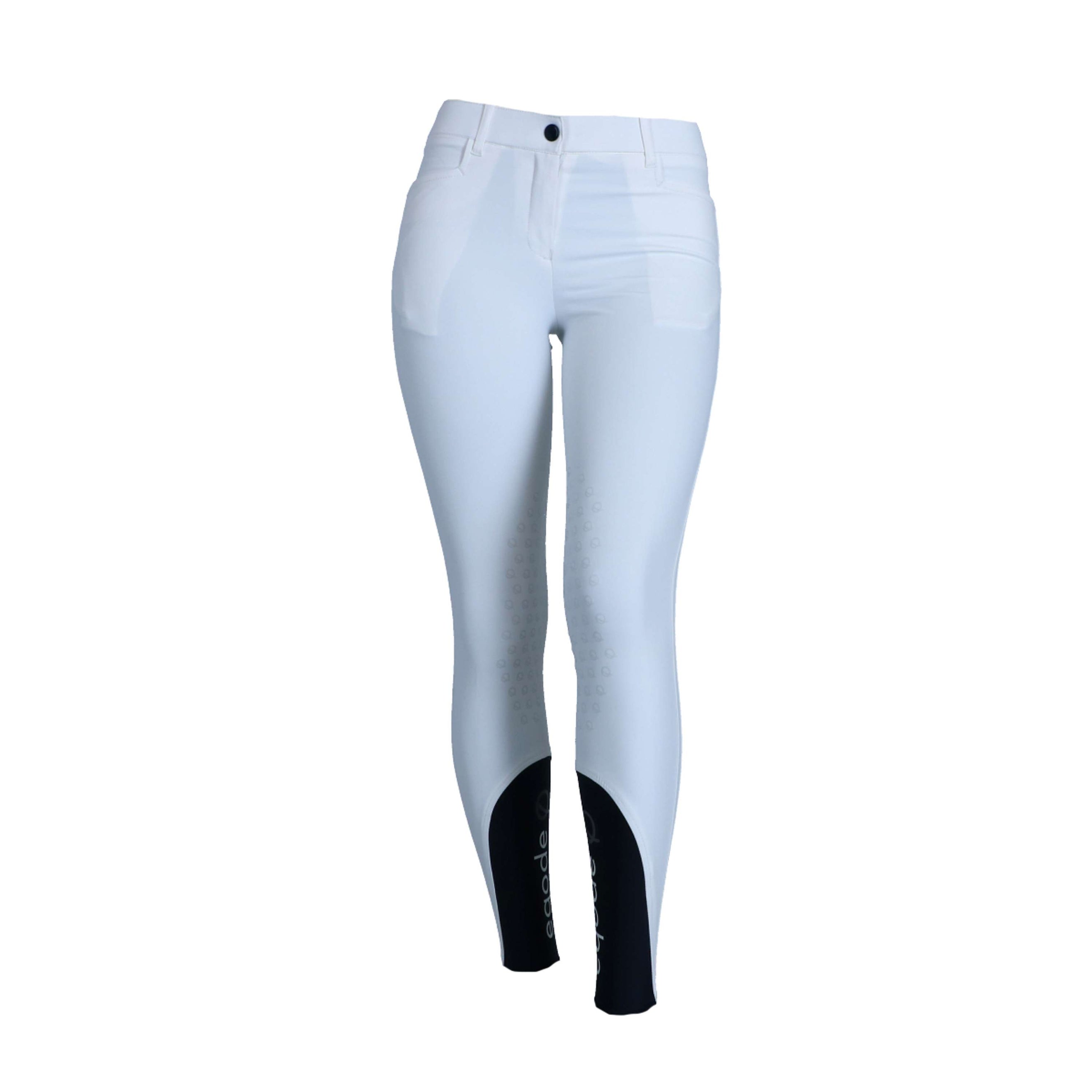 EQODE by Equiline Pantaloni da Equitazione Donna Bianco