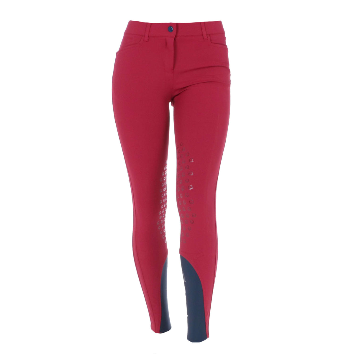 EQODE by Equiline Calzoni Donna Presa del ginocchio Cherry
