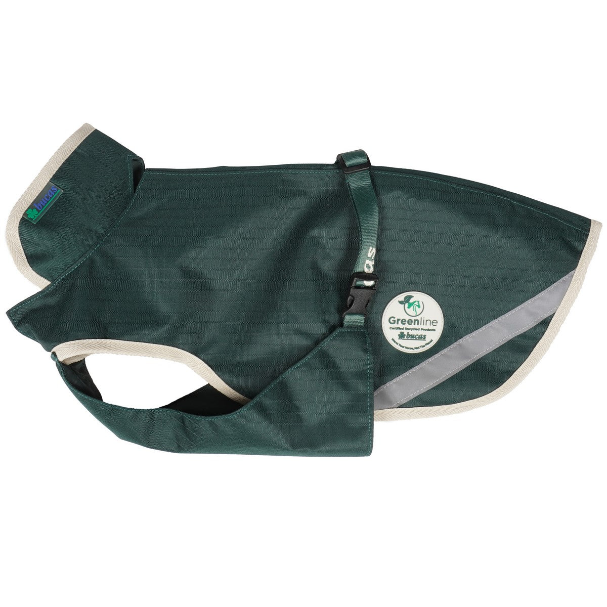 Bucas Green-Line Dog Rug Verde