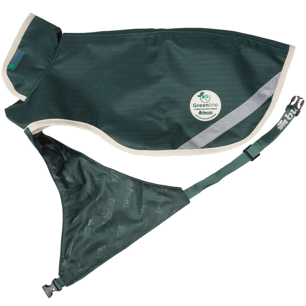 Bucas Green-Line Dog Rug Verde