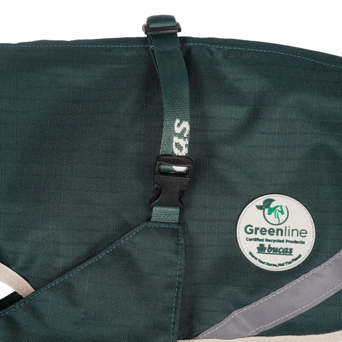 Bucas Green-Line Dog Rug Verde