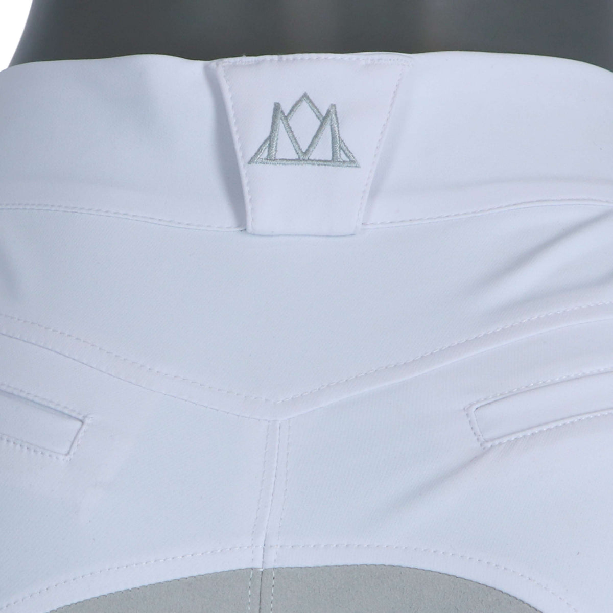 Mountain Horse Pantaloni da Equitazione Diana Full Seat Bianco