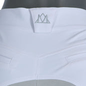 Mountain Horse Pantaloni da Equitazione Diana Full Seat Bianco