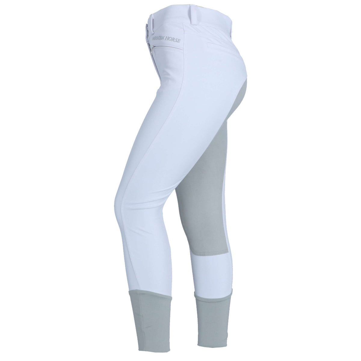 Mountain Horse Pantaloni da Equitazione Diana Full Seat Bianco
