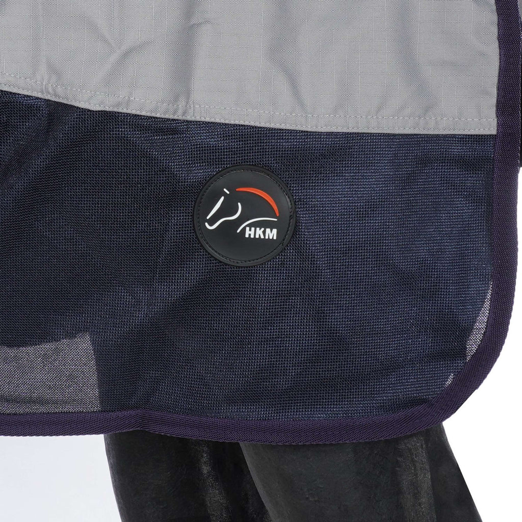 HKM Coperta Antimosche Rain Blu scuro/grigio
