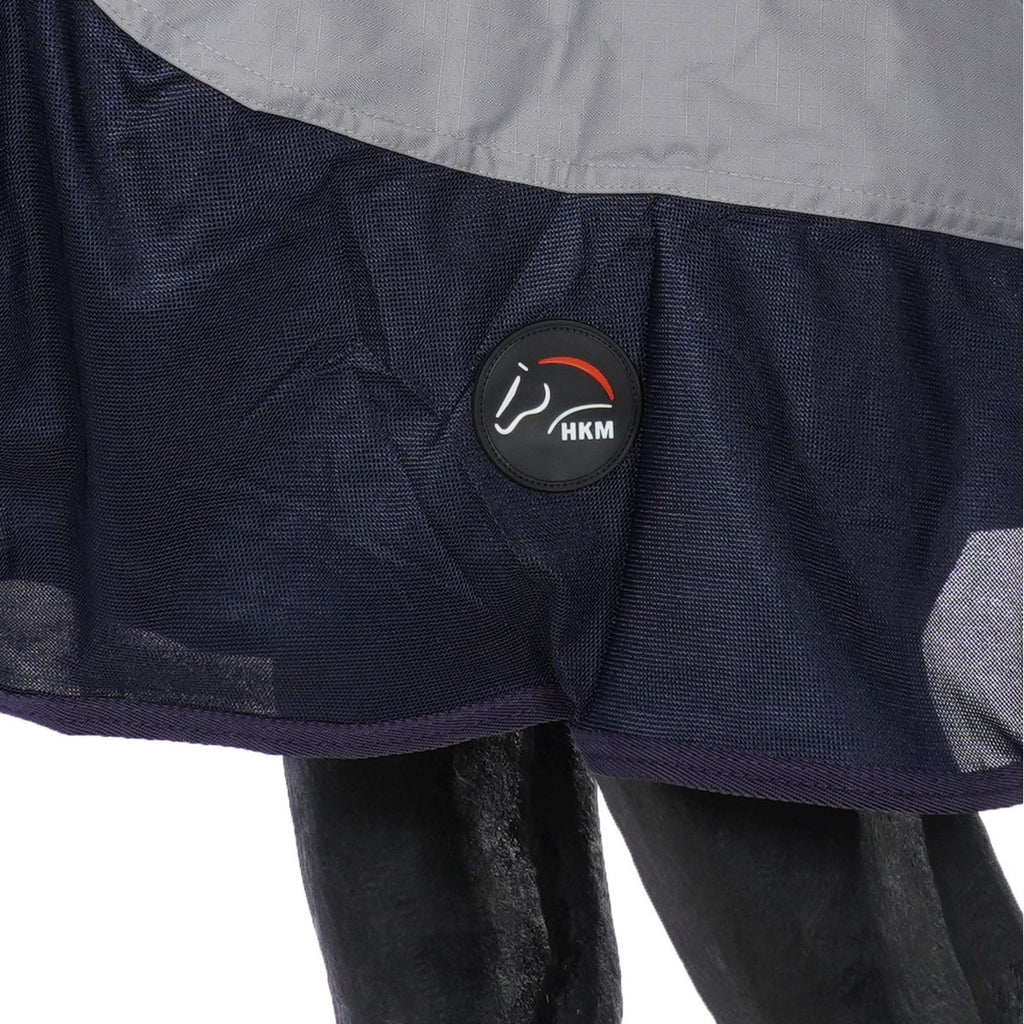 HKM Coperta Antimosche Rain Blu scuro/grigio