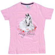 HKM Maglietta Horse Spirit Rosa