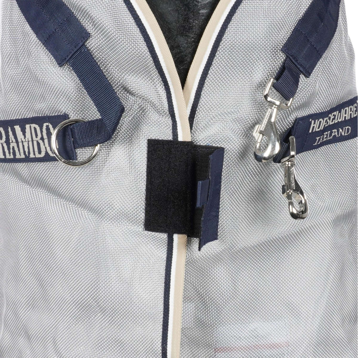 Rambo Coperta Antimosche Protector Plus Argento/Blu scuro/Bianco