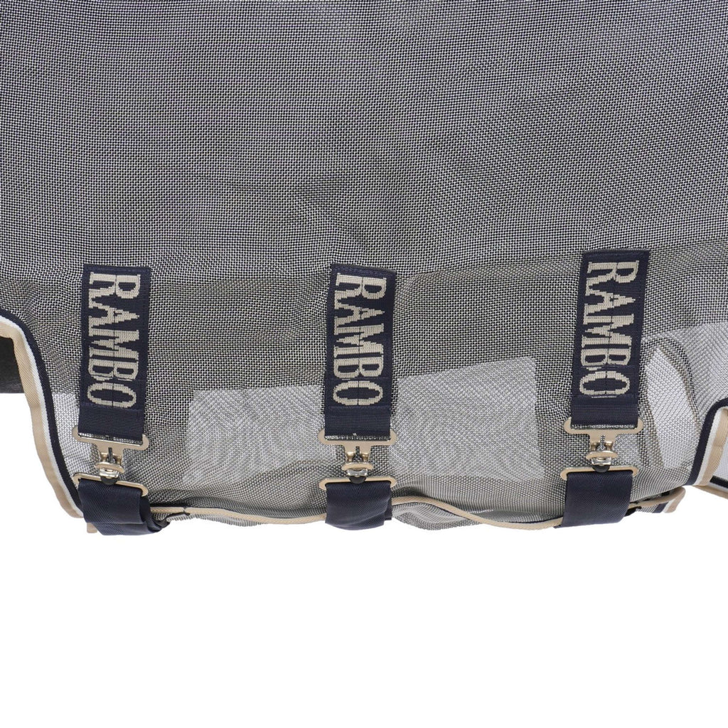 Rambo Coperta Antimosche Protector Plus Argento/Blu scuro/Bianco