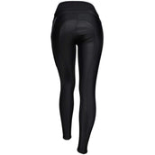 Catago Leggings da Equitazione Troy Full Grip Nero