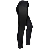 Catago Leggings da Equitazione Troy Full Grip Nero