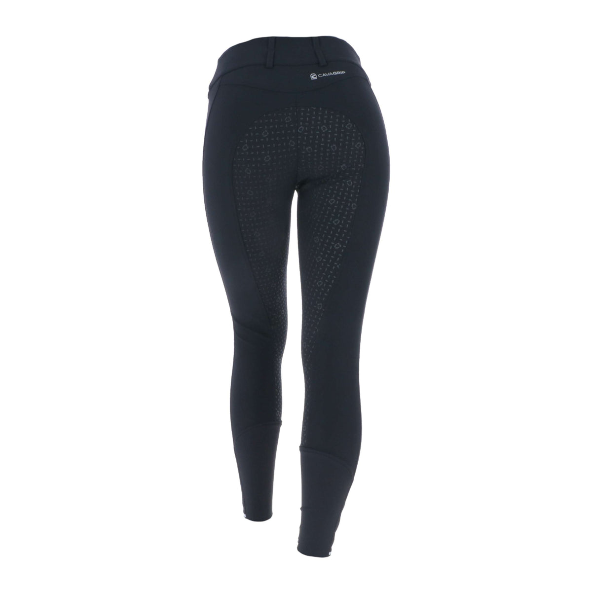 Cavallo Pantaloni da Equitazione Caja Grip High Waist Nero