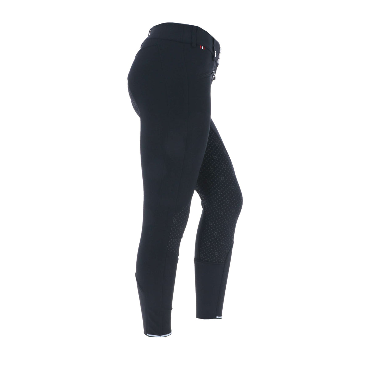 Cavallo Pantaloni da Equitazione Caja Grip High Waist Nero