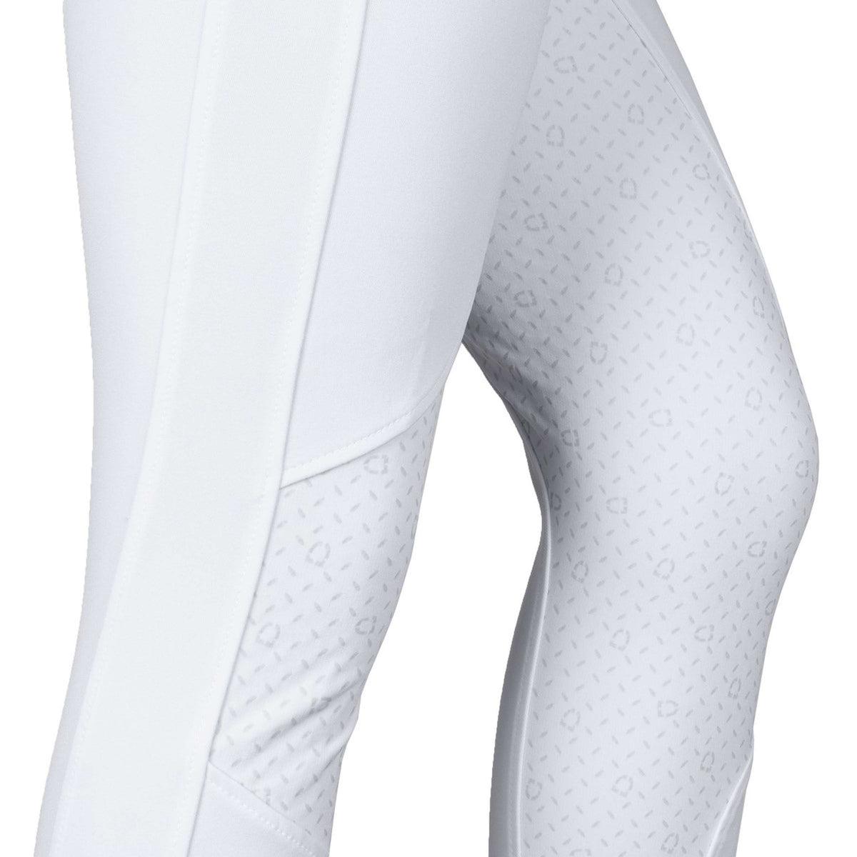 Cavallo Pantaloni da Equitazione Caja Grip High Waist Bianco