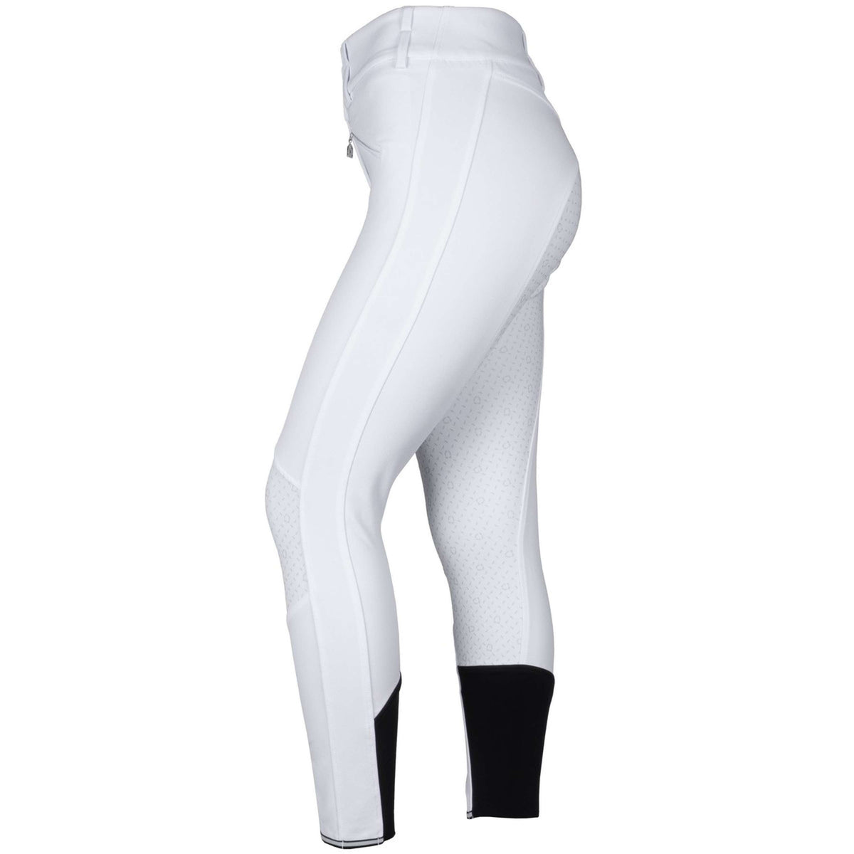 Cavallo Pantaloni da Equitazione Caja Grip High Waist Bianco