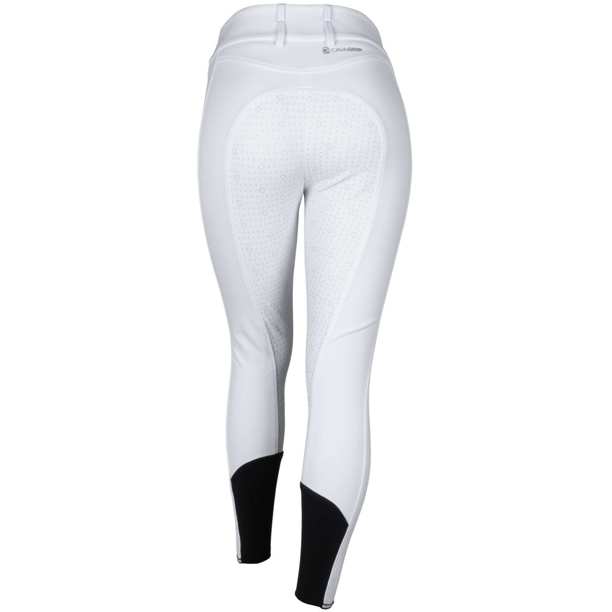 Cavallo Pantaloni da Equitazione Caja Grip High Waist Bianco