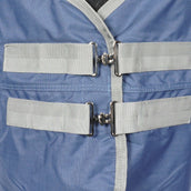 EQUITHÈME Coperta Impermeabile Tyrex 600D 50g Blu