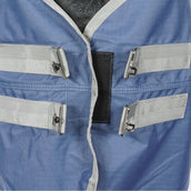 EQUITHÈME Coperta Impermeabile Tyrex 600D 50g Blu