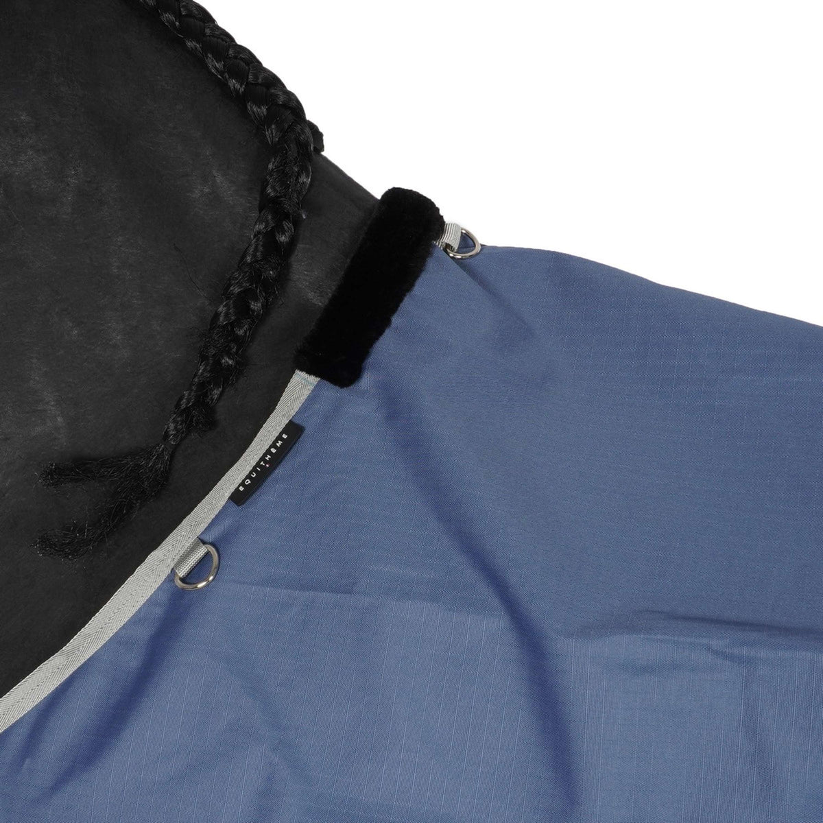 EQUITHÈME Coperta Impermeabile Tyrex 600D 50g Blu