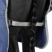 EQUITHÈME Coperta Impermeabile Tyrex 600D 50g Blu
