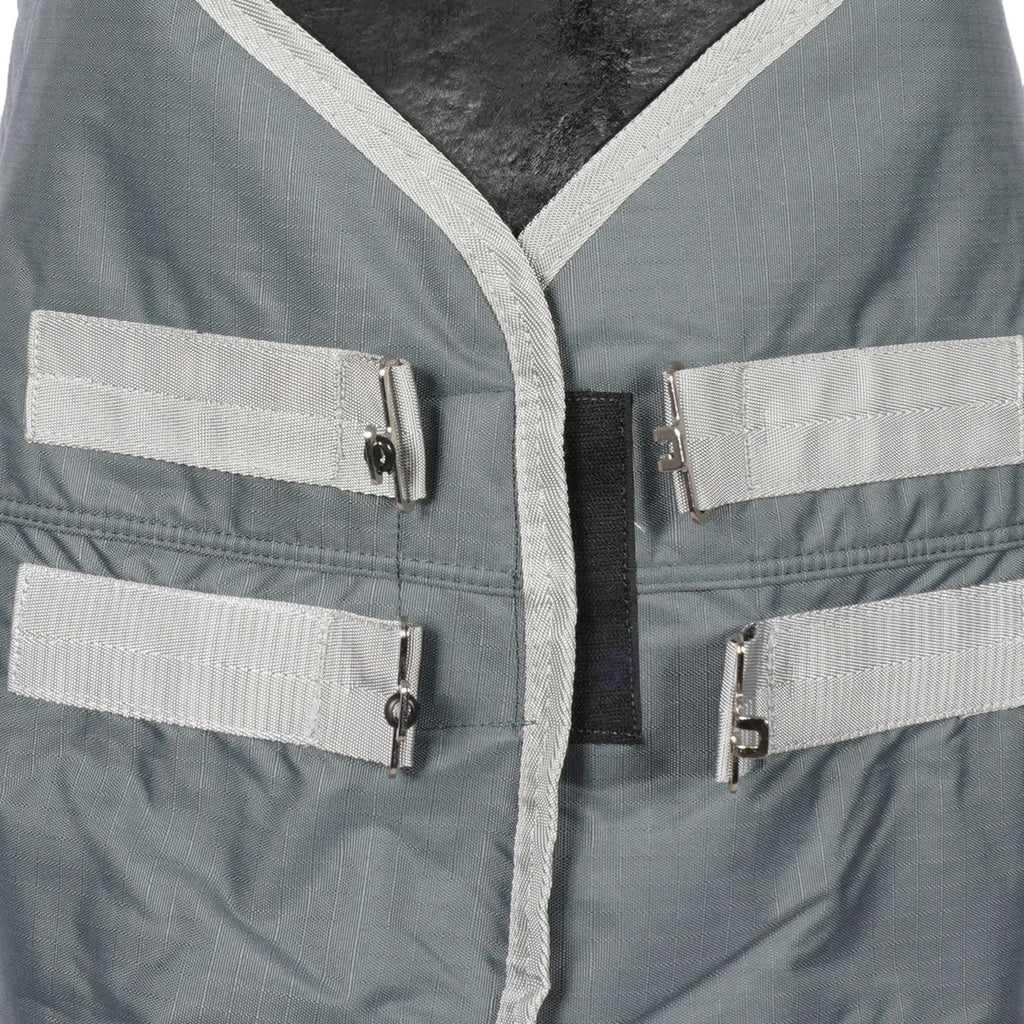 EQUITHÈME Coperta Impermeabile Tyrex 600D 0g Verde