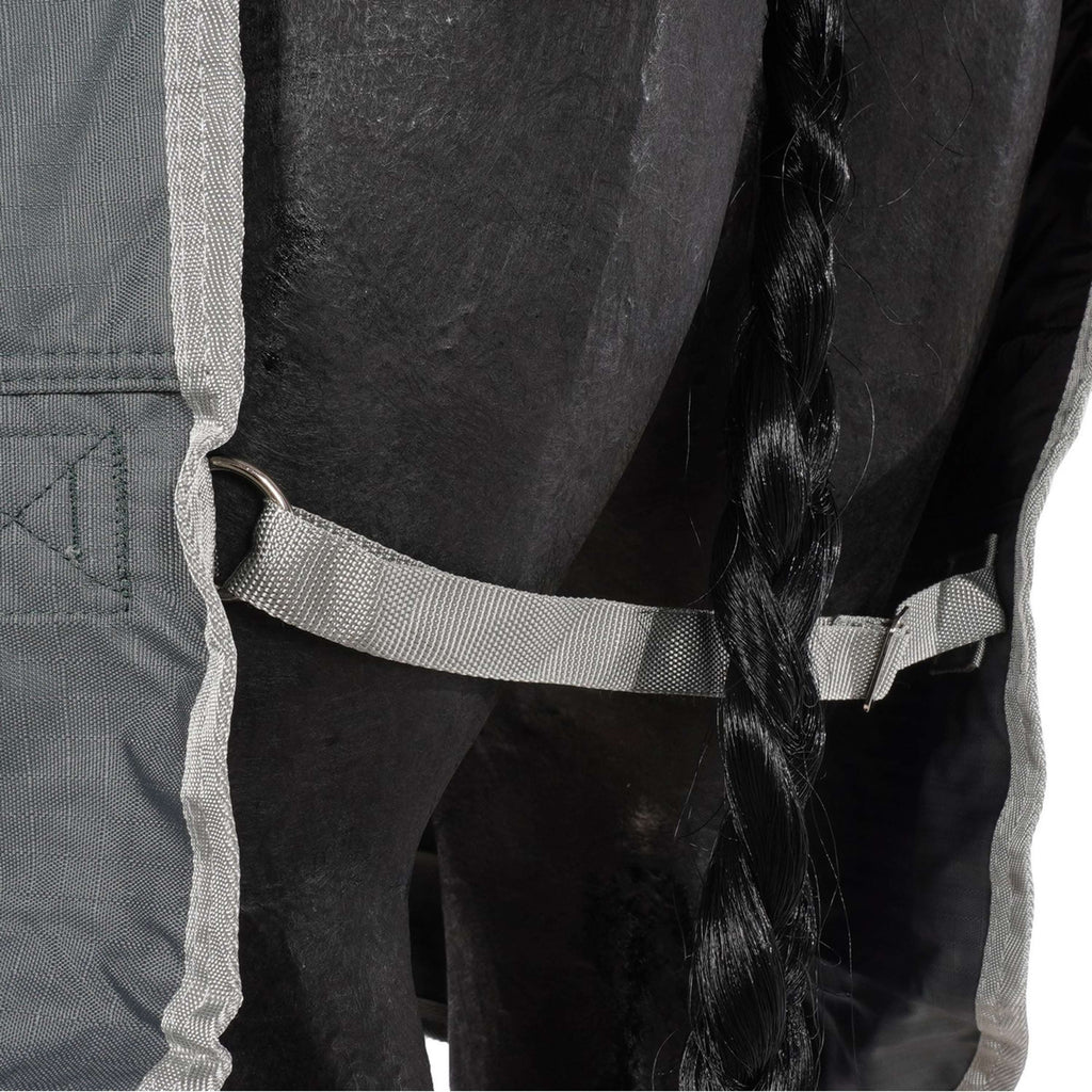 EQUITHÈME Coperta Impermeabile Tyrex 600D 0g Verde
