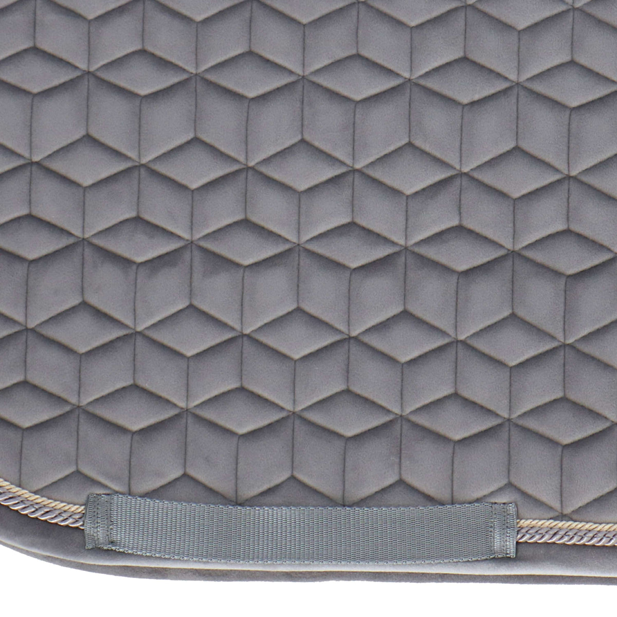 Kentucky Horsewear Sottosella Basic Velvet Dressage Grigio