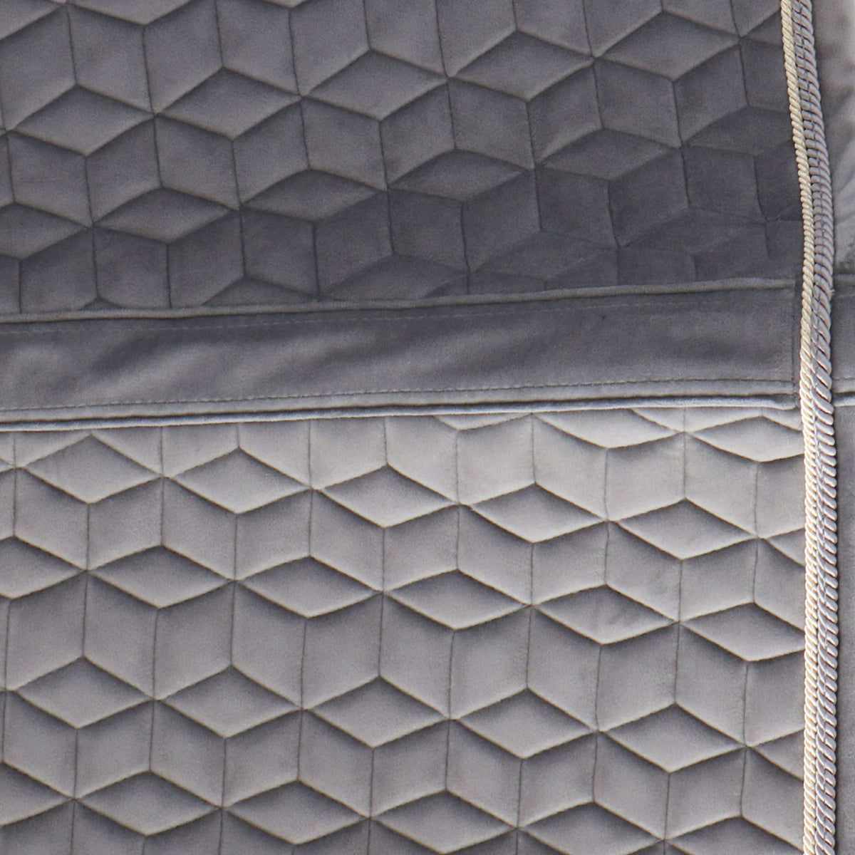 Kentucky Horsewear Sottosella Basic Velvet Dressage Grigio
