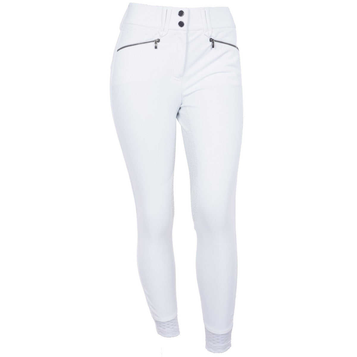 Ariat Pantaloni da Equitazione Factor Bellatrix Bianco