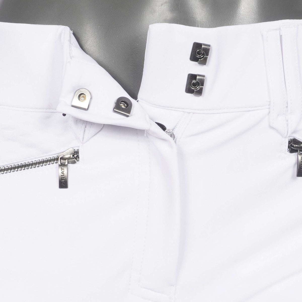 Ariat Pantaloni da Equitazione Factor Bellatrix Bianco