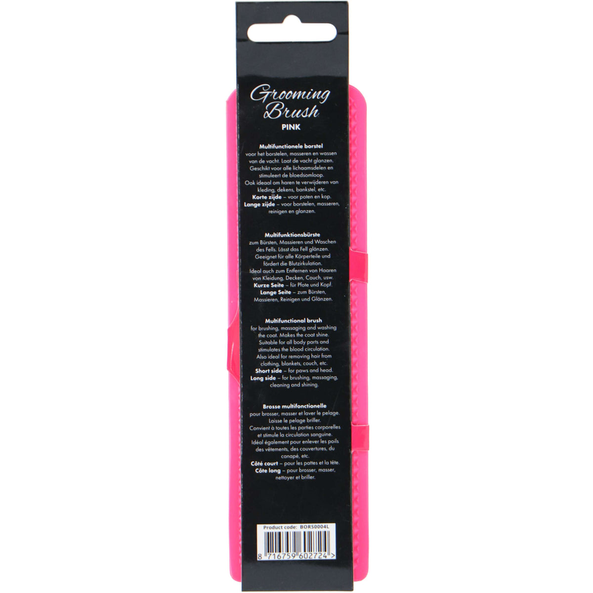 Excellent Spazzola Pets Rosa