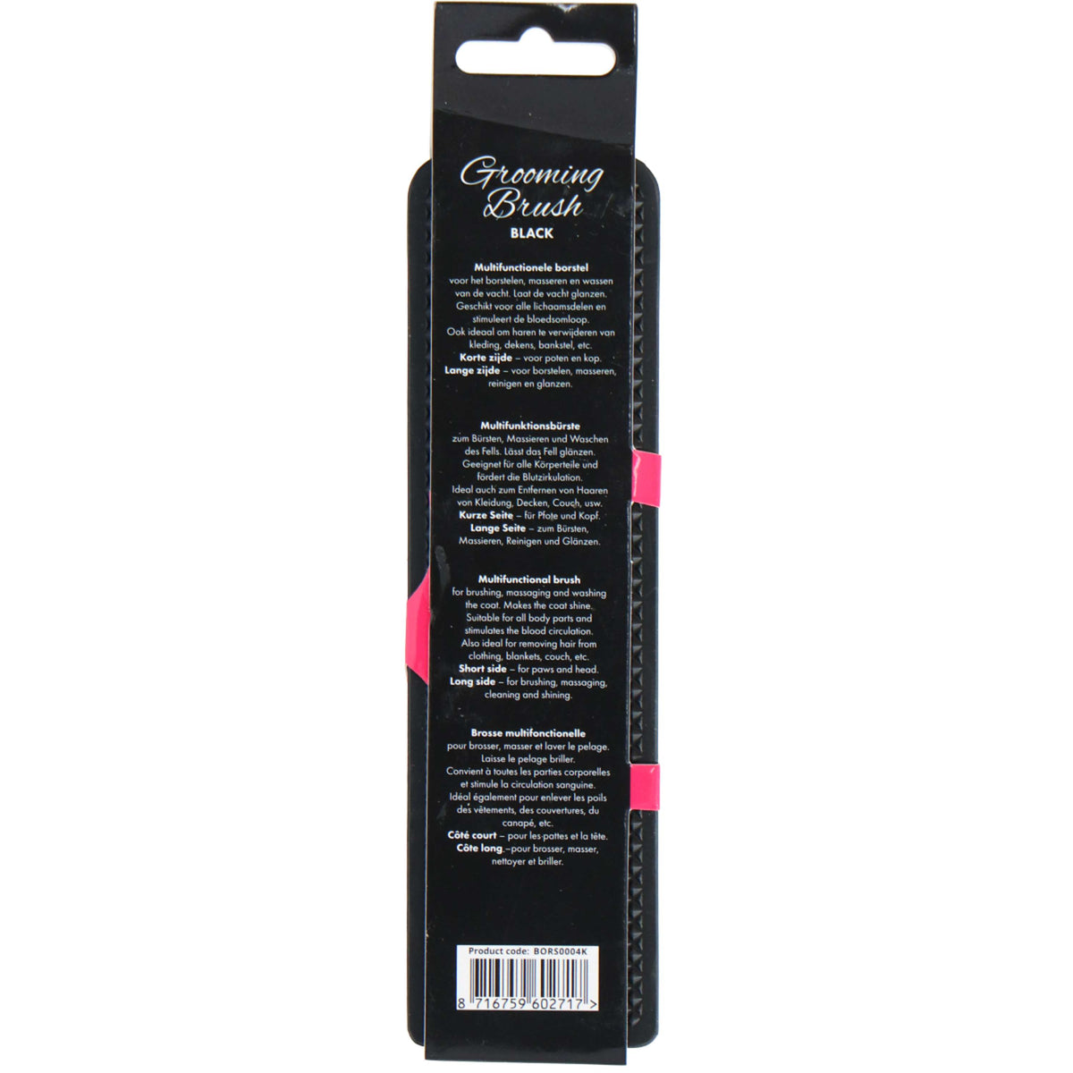 Excellent Spazzola Pets Nero