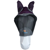 Shires Maschera per Mosche Deluxe Viola