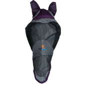 Shires Maschera per Mosche Deluxe Viola