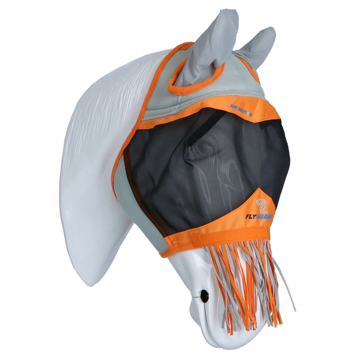 Shires Maschera per Mosche Air Motion Arancia