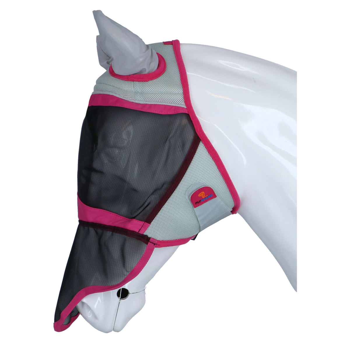 Shires Maschera per Mosche Air Motion Rosa